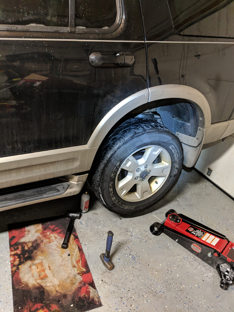 Illustration for article titled Doing the U-Joints on the Explorer (Update: update)